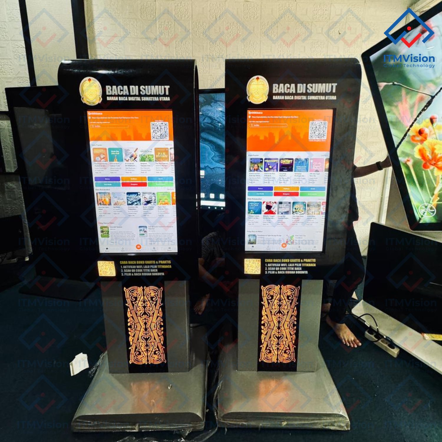 Pemesanan Digital Interactive untuk Baca Di SUMUT
